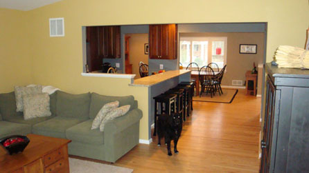 view from addition